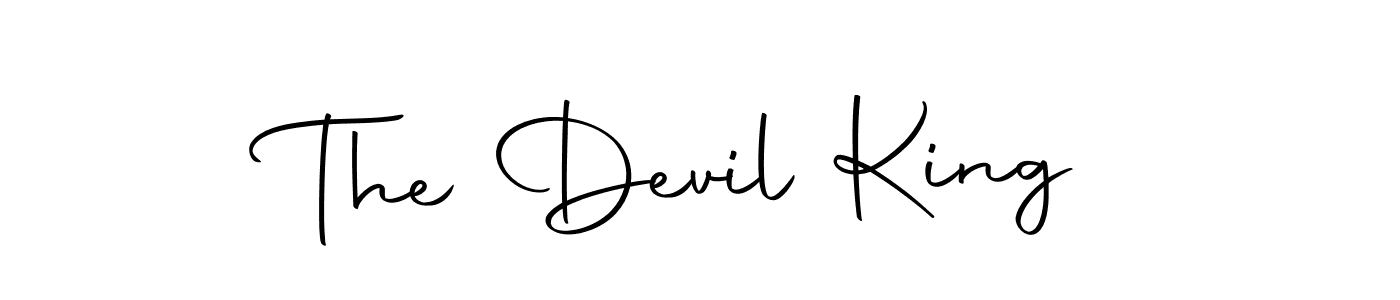 Create a beautiful signature design for name The Devil King. With this signature (Autography-DOLnW) fonts, you can make a handwritten signature for free. The Devil King signature style 10 images and pictures png