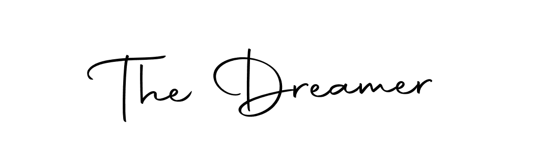 Make a beautiful signature design for name The Dreamer. With this signature (Autography-DOLnW) style, you can create a handwritten signature for free. The Dreamer signature style 10 images and pictures png