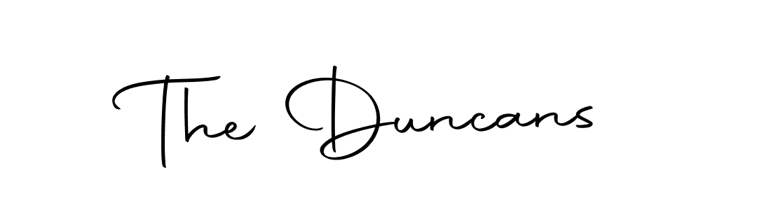 The best way (Autography-DOLnW) to make a short signature is to pick only two or three words in your name. The name The Duncans include a total of six letters. For converting this name. The Duncans signature style 10 images and pictures png