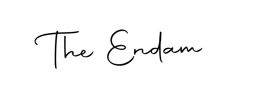 Make a beautiful signature design for name The Endam. With this signature (Autography-DOLnW) style, you can create a handwritten signature for free. The Endam signature style 10 images and pictures png