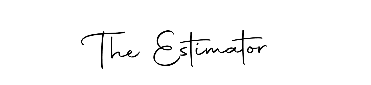 See photos of The Estimator official signature by Spectra . Check more albums & portfolios. Read reviews & check more about Autography-DOLnW font. The Estimator signature style 10 images and pictures png