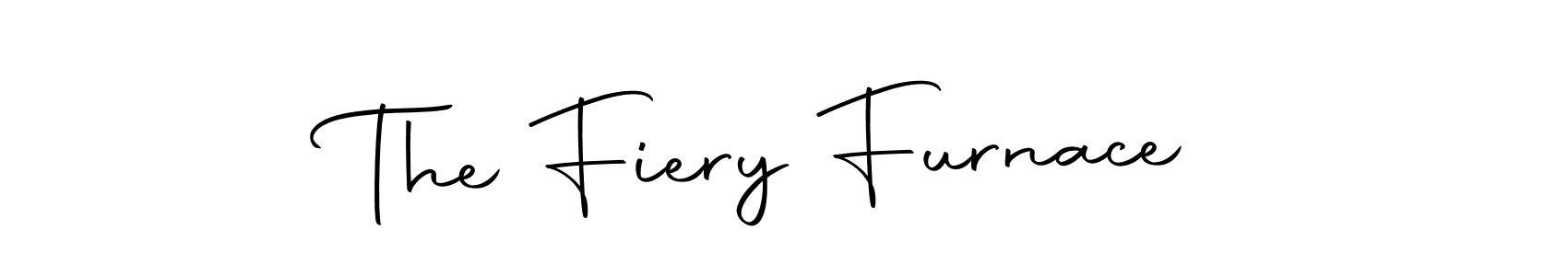 This is the best signature style for the The Fiery Furnace name. Also you like these signature font (Autography-DOLnW). Mix name signature. The Fiery Furnace signature style 10 images and pictures png