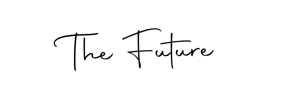 Use a signature maker to create a handwritten signature online. With this signature software, you can design (Autography-DOLnW) your own signature for name The Future. The Future signature style 10 images and pictures png
