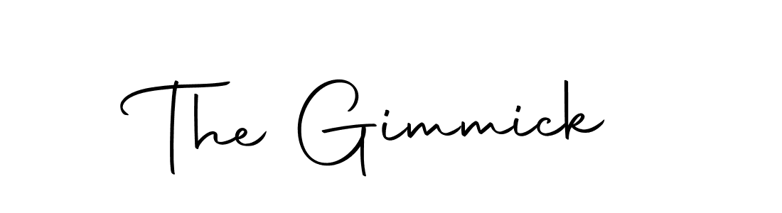 Similarly Autography-DOLnW is the best handwritten signature design. Signature creator online .You can use it as an online autograph creator for name The Gimmick. The Gimmick signature style 10 images and pictures png