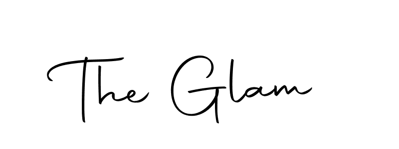 You should practise on your own different ways (Autography-DOLnW) to write your name (The Glam) in signature. don't let someone else do it for you. The Glam signature style 10 images and pictures png