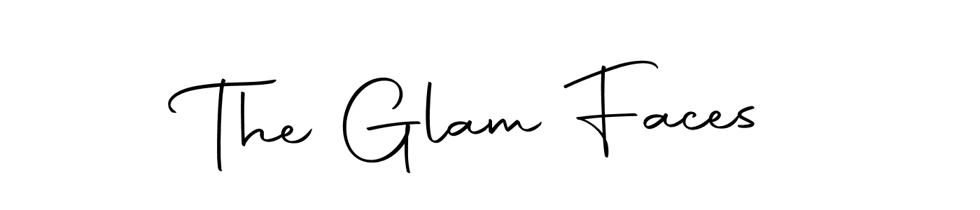 Similarly Autography-DOLnW is the best handwritten signature design. Signature creator online .You can use it as an online autograph creator for name The Glam Faces. The Glam Faces signature style 10 images and pictures png