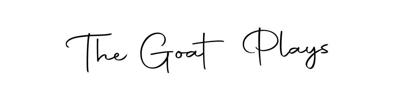 How to make The Goat Plays signature? Autography-DOLnW is a professional autograph style. Create handwritten signature for The Goat Plays name. The Goat Plays signature style 10 images and pictures png