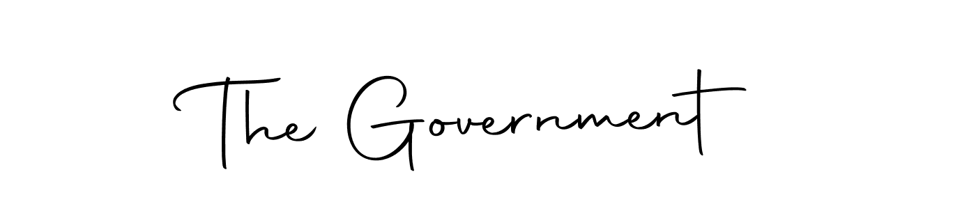 Make a beautiful signature design for name The Government. With this signature (Autography-DOLnW) style, you can create a handwritten signature for free. The Government signature style 10 images and pictures png