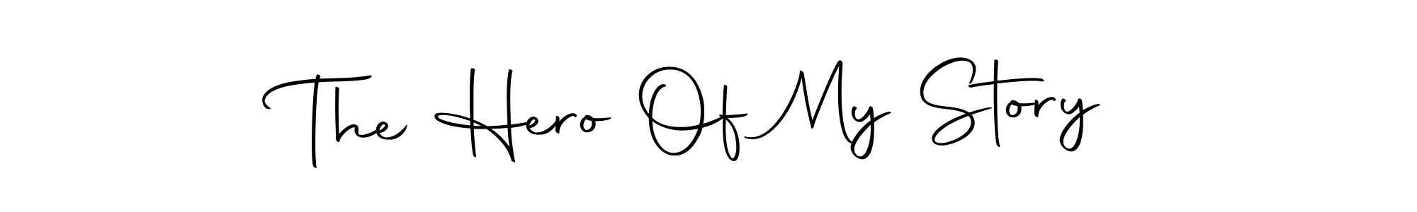 Make a beautiful signature design for name The Hero Of My Story. With this signature (Autography-DOLnW) style, you can create a handwritten signature for free. The Hero Of My Story signature style 10 images and pictures png
