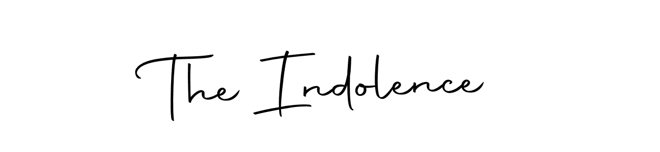 Make a beautiful signature design for name The Indolence. Use this online signature maker to create a handwritten signature for free. The Indolence signature style 10 images and pictures png