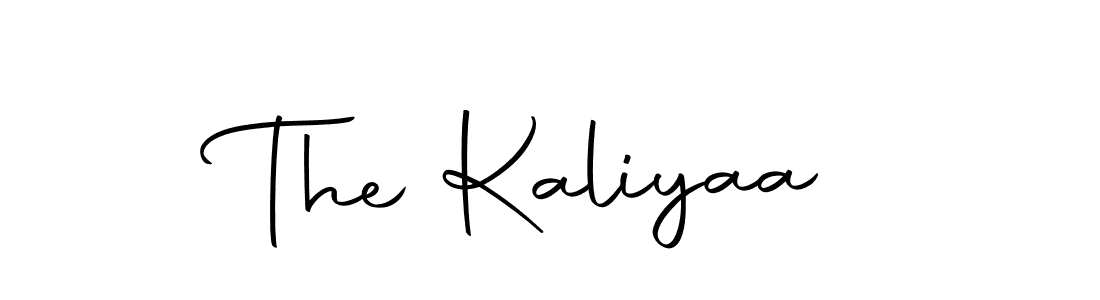 Make a beautiful signature design for name The Kaliyaa. With this signature (Autography-DOLnW) style, you can create a handwritten signature for free. The Kaliyaa signature style 10 images and pictures png