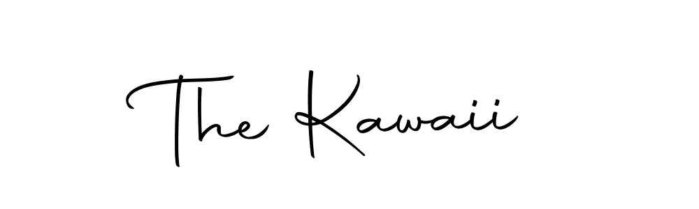 Create a beautiful signature design for name The Kawaii. With this signature (Autography-DOLnW) fonts, you can make a handwritten signature for free. The Kawaii signature style 10 images and pictures png