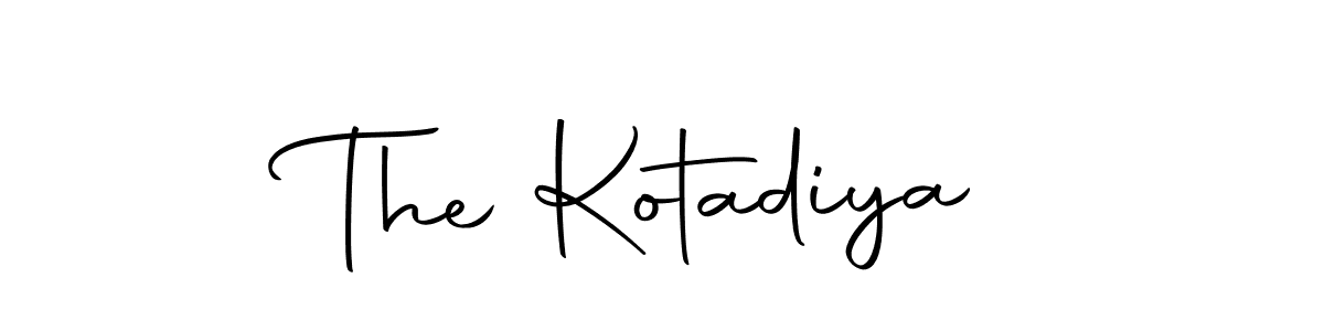 How to Draw The Kotadiya signature style? Autography-DOLnW is a latest design signature styles for name The Kotadiya. The Kotadiya signature style 10 images and pictures png