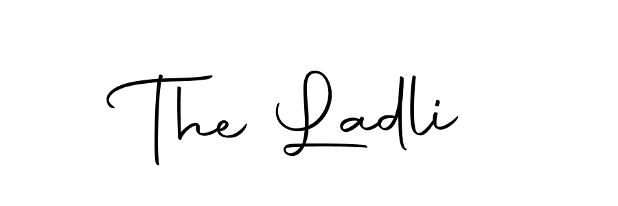 You should practise on your own different ways (Autography-DOLnW) to write your name (The Ladli) in signature. don't let someone else do it for you. The Ladli signature style 10 images and pictures png