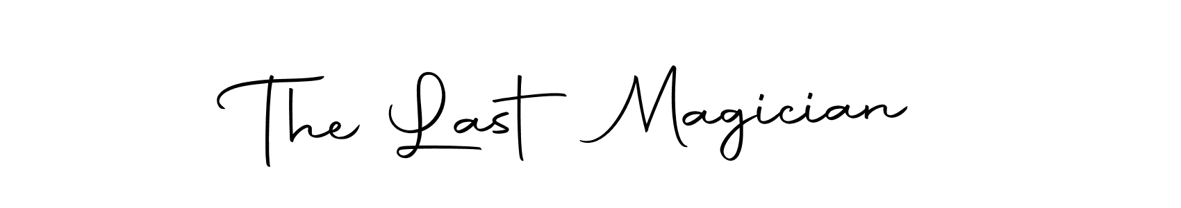 How to make The Last Magician signature? Autography-DOLnW is a professional autograph style. Create handwritten signature for The Last Magician name. The Last Magician signature style 10 images and pictures png