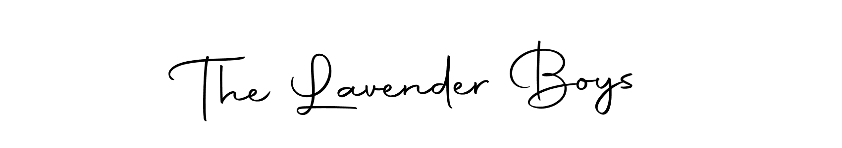 Make a short The Lavender Boys signature style. Manage your documents anywhere anytime using Autography-DOLnW. Create and add eSignatures, submit forms, share and send files easily. The Lavender Boys signature style 10 images and pictures png