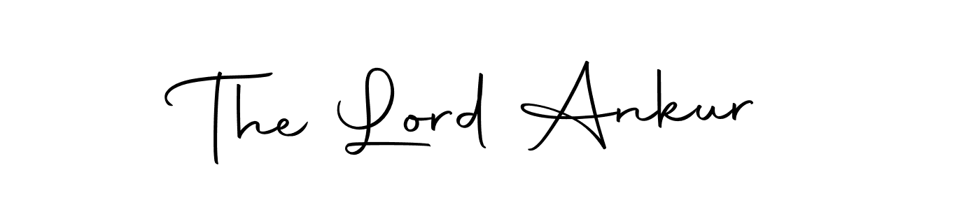 The best way (Autography-DOLnW) to make a short signature is to pick only two or three words in your name. The name The Lord Ankur include a total of six letters. For converting this name. The Lord Ankur signature style 10 images and pictures png