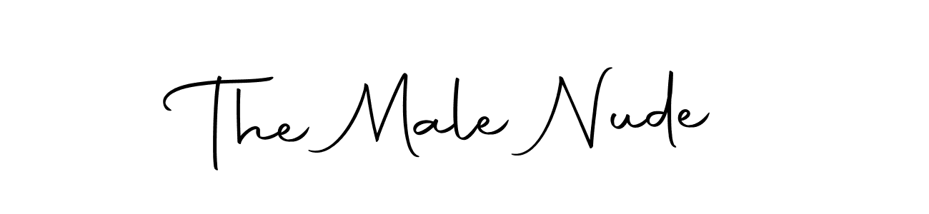You should practise on your own different ways (Autography-DOLnW) to write your name (The Male Nude) in signature. don't let someone else do it for you. The Male Nude signature style 10 images and pictures png