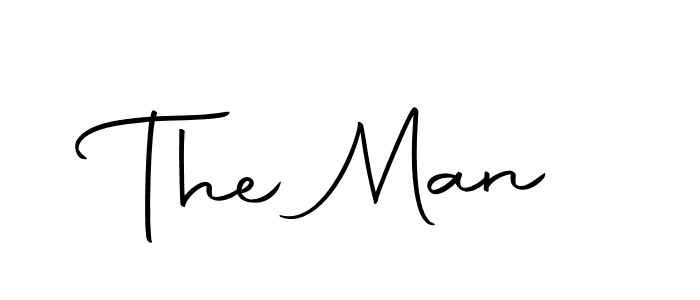 Make a beautiful signature design for name The Man. With this signature (Autography-DOLnW) style, you can create a handwritten signature for free. The Man signature style 10 images and pictures png