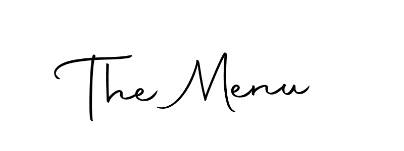 Once you've used our free online signature maker to create your best signature Autography-DOLnW style, it's time to enjoy all of the benefits that The Menu name signing documents. The Menu signature style 10 images and pictures png