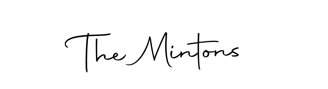 Similarly Autography-DOLnW is the best handwritten signature design. Signature creator online .You can use it as an online autograph creator for name The Mintons. The Mintons signature style 10 images and pictures png