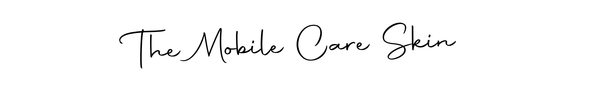 The best way (Autography-DOLnW) to make a short signature is to pick only two or three words in your name. The name The Mobile Care Skin include a total of six letters. For converting this name. The Mobile Care Skin signature style 10 images and pictures png