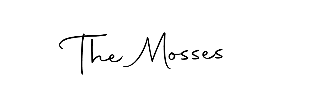 if you are searching for the best signature style for your name The Mosses. so please give up your signature search. here we have designed multiple signature styles  using Autography-DOLnW. The Mosses signature style 10 images and pictures png