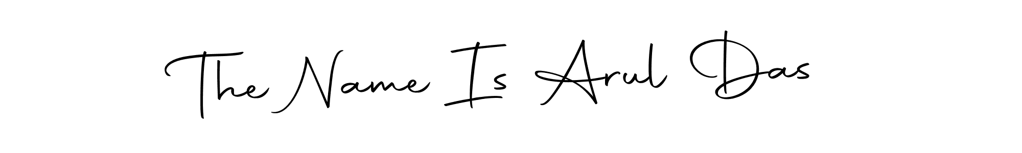 Make a beautiful signature design for name The Name Is Arul Das. Use this online signature maker to create a handwritten signature for free. The Name Is Arul Das signature style 10 images and pictures png