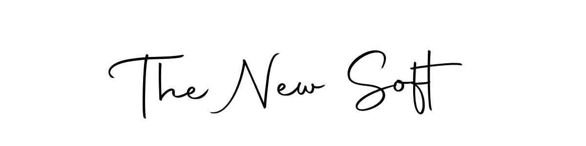 How to make The New Soft signature? Autography-DOLnW is a professional autograph style. Create handwritten signature for The New Soft name. The New Soft signature style 10 images and pictures png