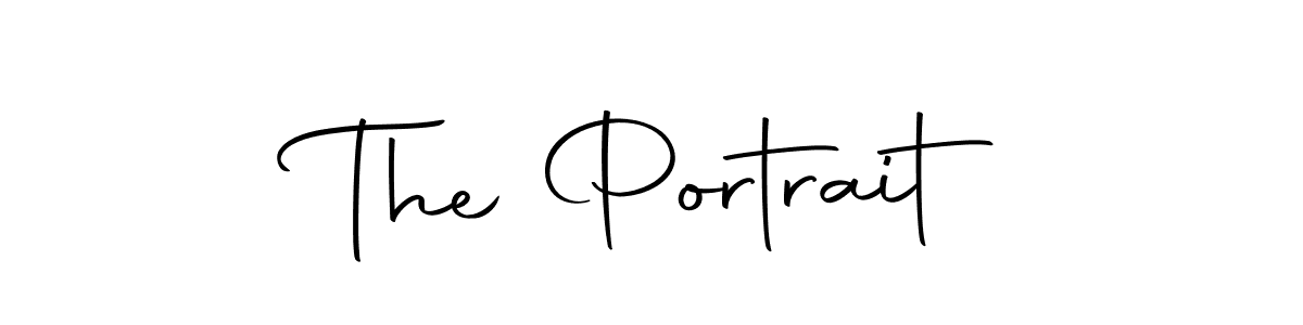 Create a beautiful signature design for name The Portrait. With this signature (Autography-DOLnW) fonts, you can make a handwritten signature for free. The Portrait signature style 10 images and pictures png