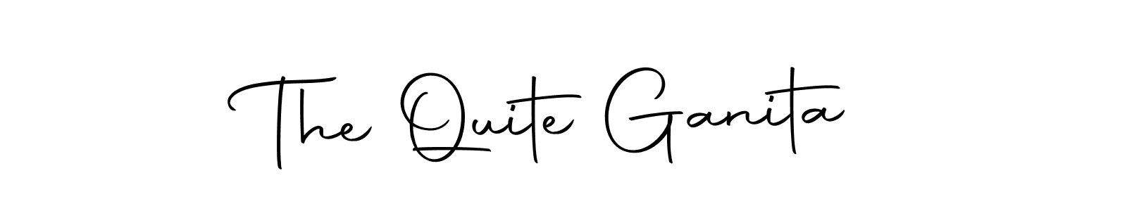 It looks lik you need a new signature style for name The Quite Ganita. Design unique handwritten (Autography-DOLnW) signature with our free signature maker in just a few clicks. The Quite Ganita signature style 10 images and pictures png