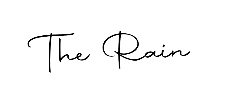 Similarly Autography-DOLnW is the best handwritten signature design. Signature creator online .You can use it as an online autograph creator for name The Rain. The Rain signature style 10 images and pictures png