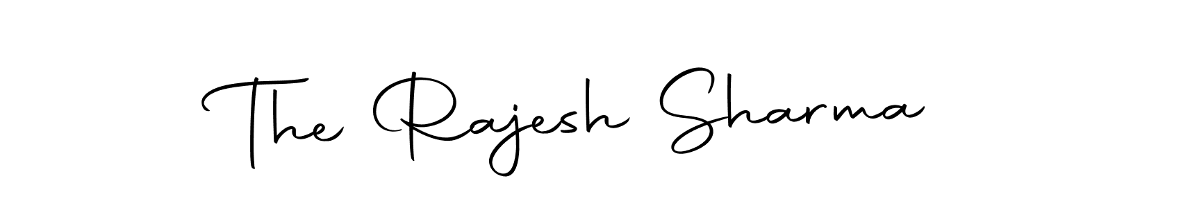Create a beautiful signature design for name The Rajesh Sharma. With this signature (Autography-DOLnW) fonts, you can make a handwritten signature for free. The Rajesh Sharma signature style 10 images and pictures png