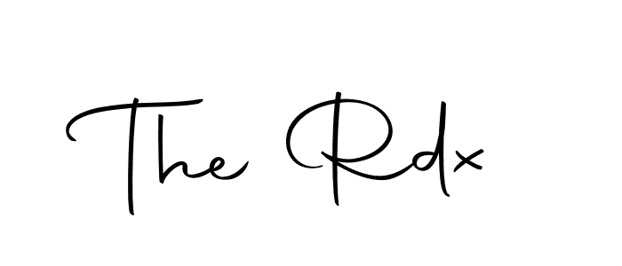 How to make The Rdx signature? Autography-DOLnW is a professional autograph style. Create handwritten signature for The Rdx name. The Rdx signature style 10 images and pictures png