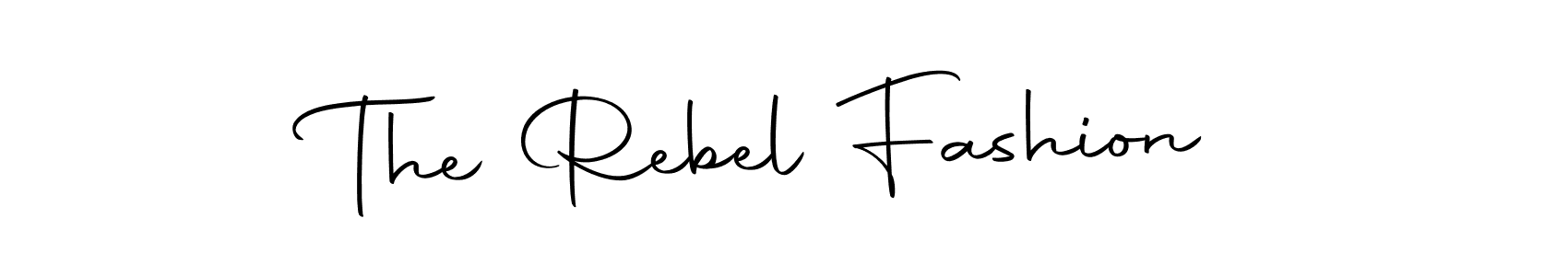 You should practise on your own different ways (Autography-DOLnW) to write your name (The Rebel Fashion) in signature. don't let someone else do it for you. The Rebel Fashion signature style 10 images and pictures png