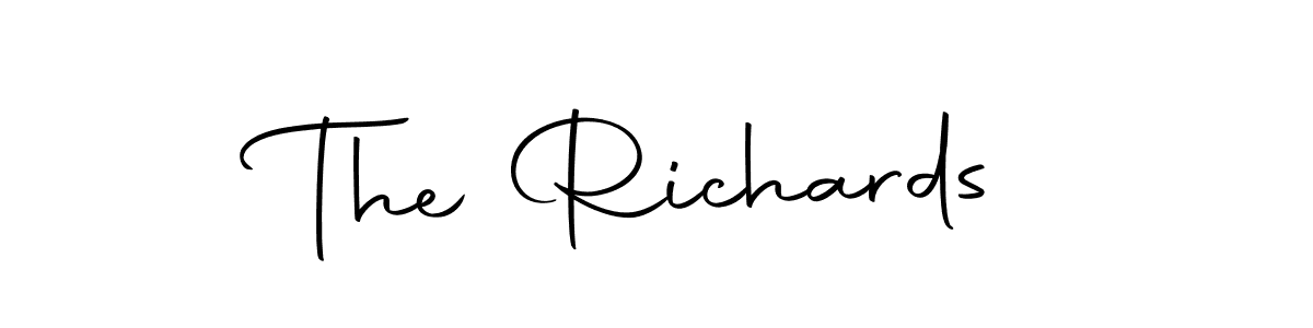 Here are the top 10 professional signature styles for the name The Richards. These are the best autograph styles you can use for your name. The Richards signature style 10 images and pictures png