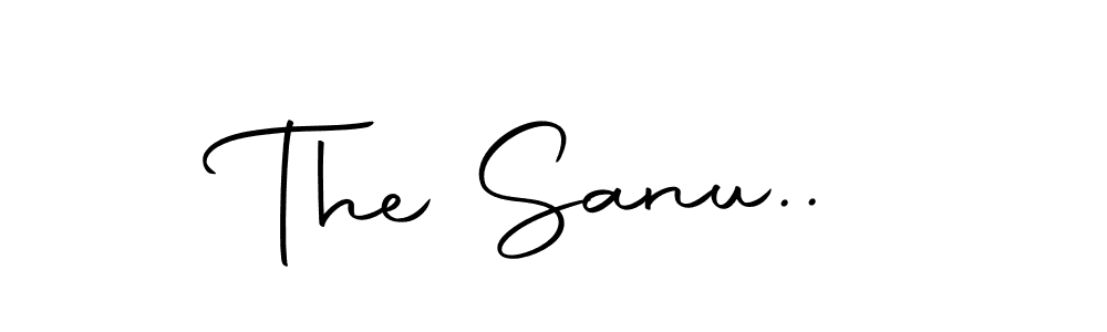 Also You can easily find your signature by using the search form. We will create The Sanu.. name handwritten signature images for you free of cost using Autography-DOLnW sign style. The Sanu.. signature style 10 images and pictures png