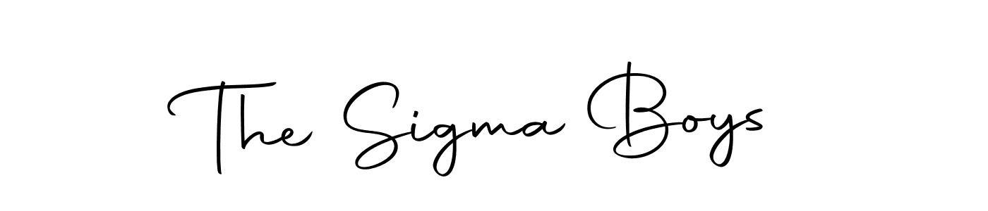 Similarly Autography-DOLnW is the best handwritten signature design. Signature creator online .You can use it as an online autograph creator for name The Sigma Boys. The Sigma Boys signature style 10 images and pictures png