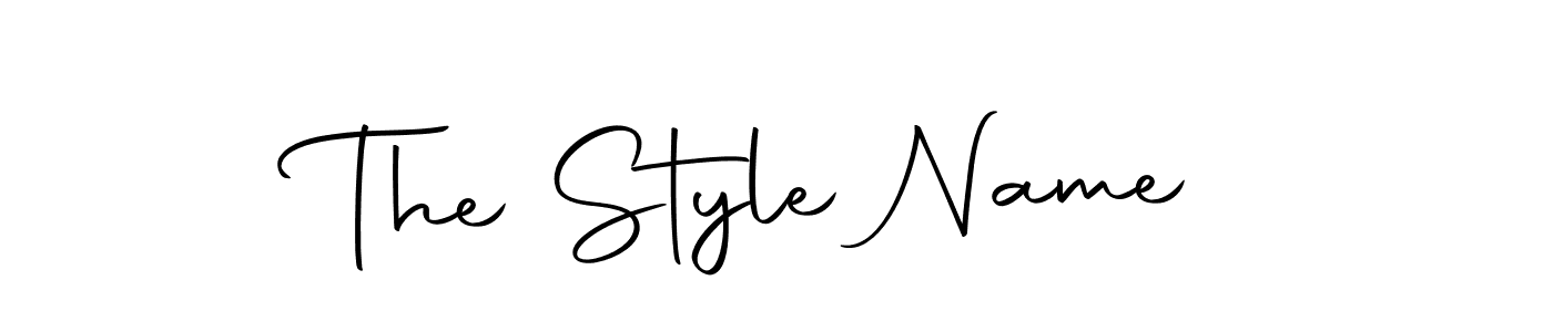 The best way (Autography-DOLnW) to make a short signature is to pick only two or three words in your name. The name The Style Name include a total of six letters. For converting this name. The Style Name signature style 10 images and pictures png