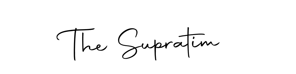 How to make The Supratim name signature. Use Autography-DOLnW style for creating short signs online. This is the latest handwritten sign. The Supratim signature style 10 images and pictures png