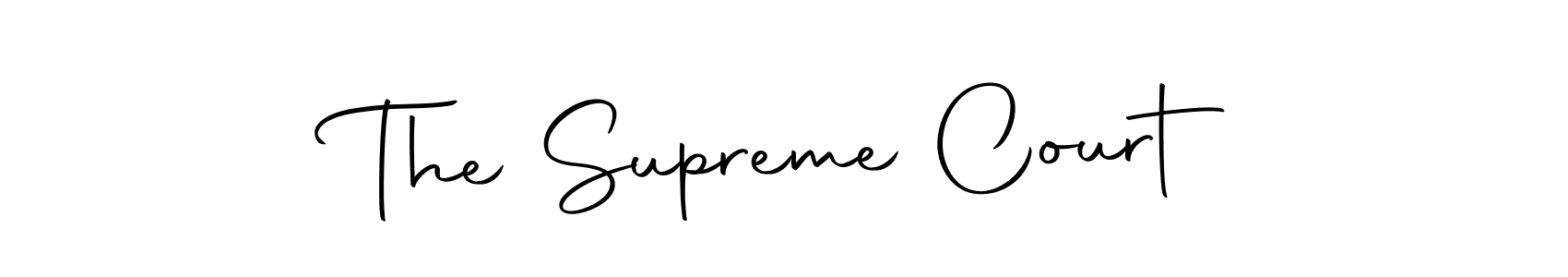 The best way (Autography-DOLnW) to make a short signature is to pick only two or three words in your name. The name The Supreme Court include a total of six letters. For converting this name. The Supreme Court signature style 10 images and pictures png
