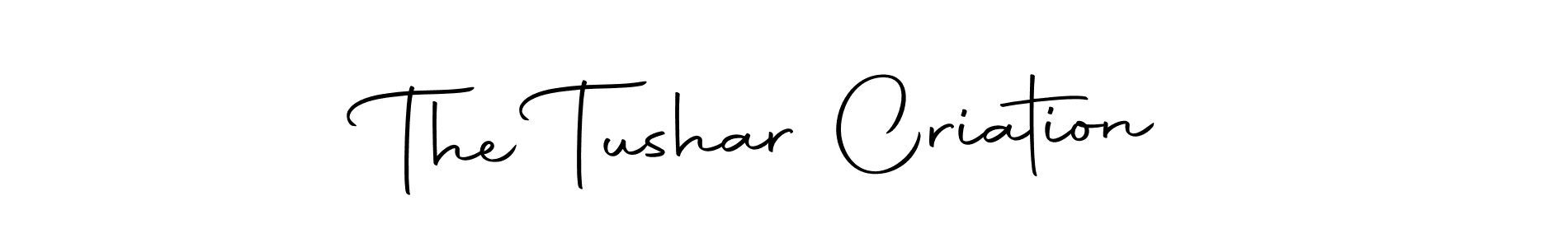 How to Draw The Tushar Criation signature style? Autography-DOLnW is a latest design signature styles for name The Tushar Criation. The Tushar Criation signature style 10 images and pictures png