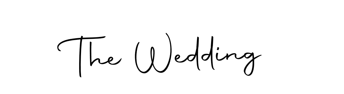 if you are searching for the best signature style for your name The Wedding. so please give up your signature search. here we have designed multiple signature styles  using Autography-DOLnW. The Wedding signature style 10 images and pictures png