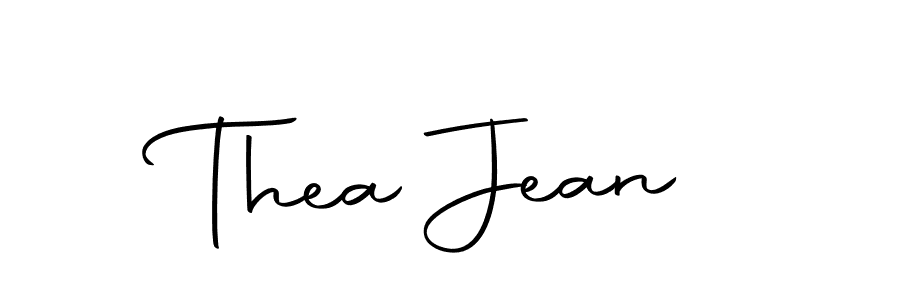 The best way (Autography-DOLnW) to make a short signature is to pick only two or three words in your name. The name Thea Jean include a total of six letters. For converting this name. Thea Jean signature style 10 images and pictures png