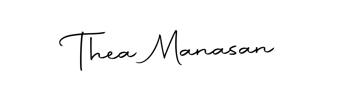 Design your own signature with our free online signature maker. With this signature software, you can create a handwritten (Autography-DOLnW) signature for name Thea Manasan. Thea Manasan signature style 10 images and pictures png