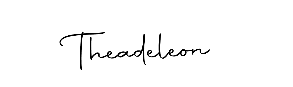 This is the best signature style for the Theadeleon name. Also you like these signature font (Autography-DOLnW). Mix name signature. Theadeleon signature style 10 images and pictures png