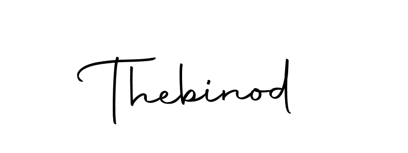 You should practise on your own different ways (Autography-DOLnW) to write your name (Thebinod) in signature. don't let someone else do it for you. Thebinod signature style 10 images and pictures png