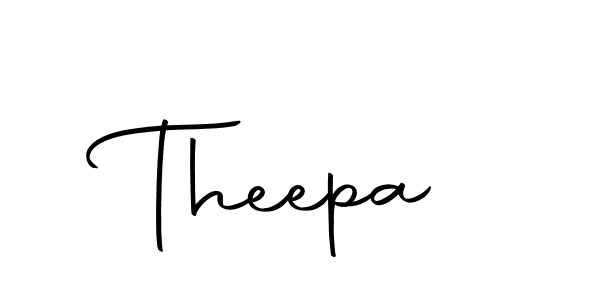 Also we have Theepa name is the best signature style. Create professional handwritten signature collection using Autography-DOLnW autograph style. Theepa signature style 10 images and pictures png