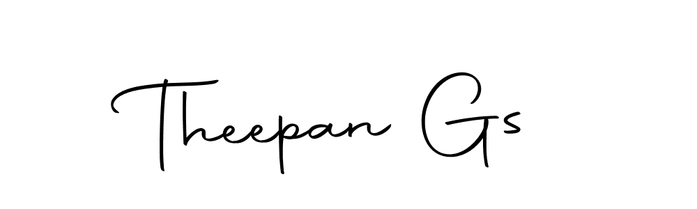 How to make Theepan Gs name signature. Use Autography-DOLnW style for creating short signs online. This is the latest handwritten sign. Theepan Gs signature style 10 images and pictures png