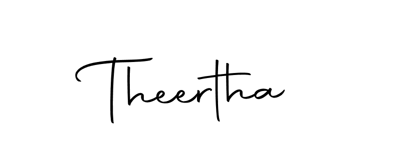 if you are searching for the best signature style for your name Theertha. so please give up your signature search. here we have designed multiple signature styles  using Autography-DOLnW. Theertha signature style 10 images and pictures png